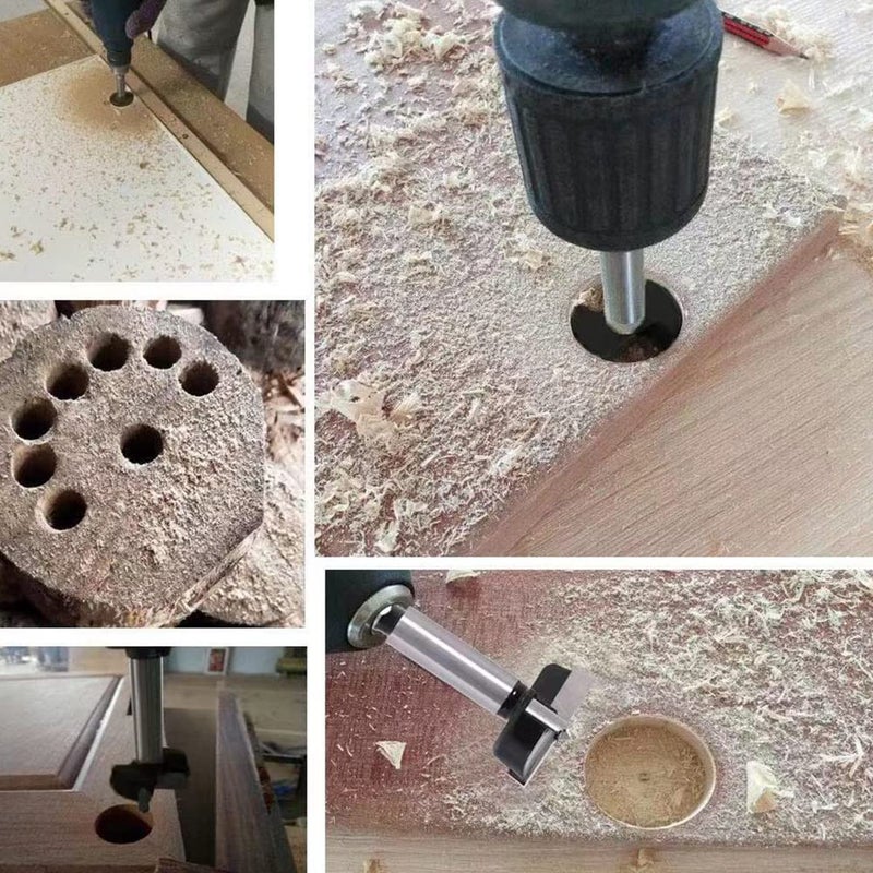 STORMCUBE Forstner Drill Bits 20mm (25/32 inch) Tungsten Carbide Wood Hole Saw Auger Opener Woodworking Drilling Tool Wood Cutter - Image 4
